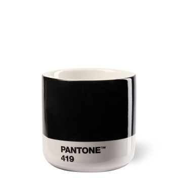 Kubeczek thermo do espresso 110 ml PANTONE MACCHIATO THERMO CUP - Black 419 C