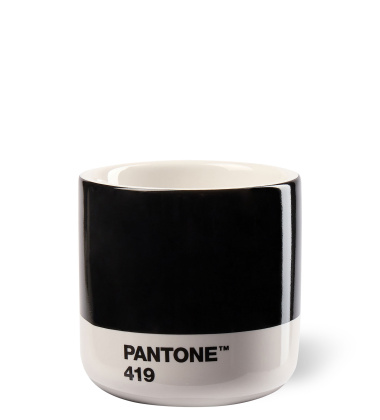 Kubeczek thermo do espresso 110 ml PANTONE MACCHIATO THERMO CUP - Black 419 C