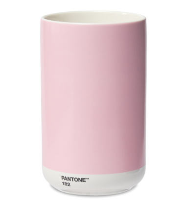 Wazon z porcelany 1L PANTONE JAR CONTAINER  - Light Pink 182 C