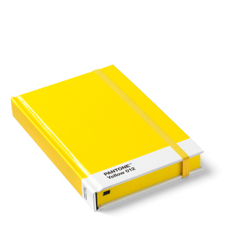 Notatnik blank pages PANTONE NOTEBOOK SMALL - Yellow 012