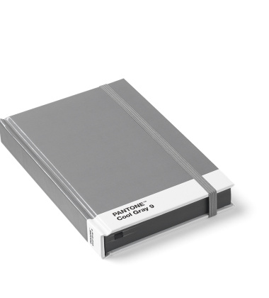 Notatnik blank pages PANTONE NOTEBOOK SMALL - Cool Grey 9