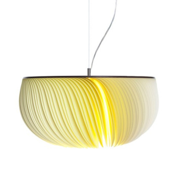 Lampa wisząca Moonjelly 51 cm Cytrynowa