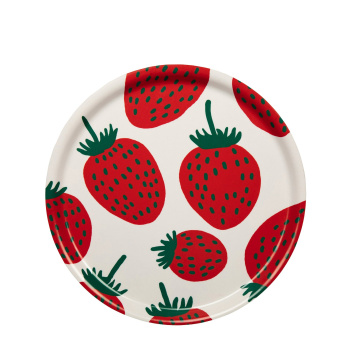 Taca ze sklejki brzozowej 31 cm MANSIKKA Pieni Tray by Marimekko