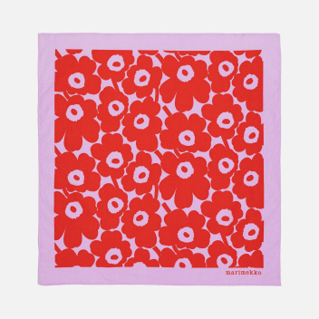 Bawełniana apaszka 55x55 cm ASTRILLI UNIKKO Scarf Pink-Red