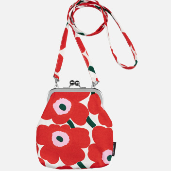 Torebka z bawełny ROOSA UNIKKO Bag Off-White-Red-Green-Pink