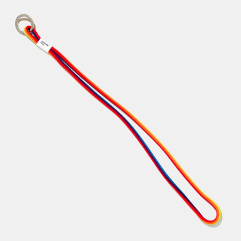 Kolorowa smycz na szyję PANTONE KEYCHAIN LONG - Pride