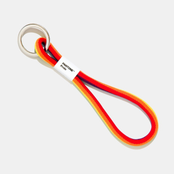 Kolorowa smycz na klucze PANTONE KEYCHAIN SHORT - Pride