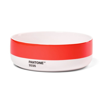 Miseczka z porcelany 14,5x5 cm PANTONE BOWL Red 2035