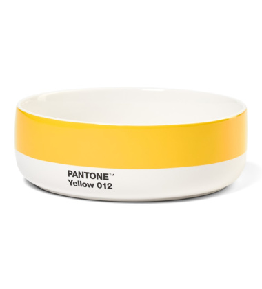 Miseczka z porcelany 14,5x5 cm PANTONE BOWL Yellow 012