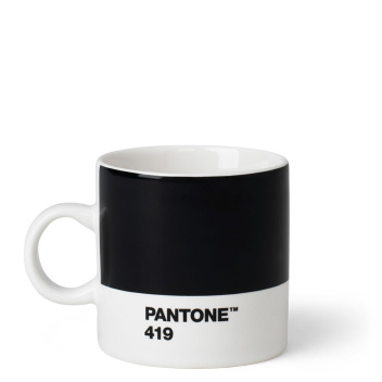 Kubek z uchem 120 ml PANTONE ESPRESSO CUP - Black 419