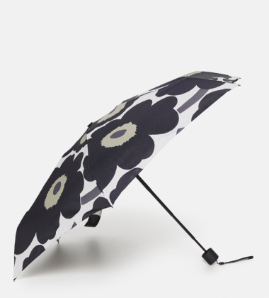 Parasolka składana Mini Manual UNIKKO Umbrella Black-Grey