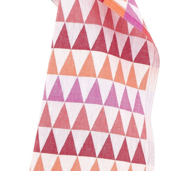 Ścierka kuchenna Harlekiini 46x70 Czerwono-Różowo-Pomarańczowa