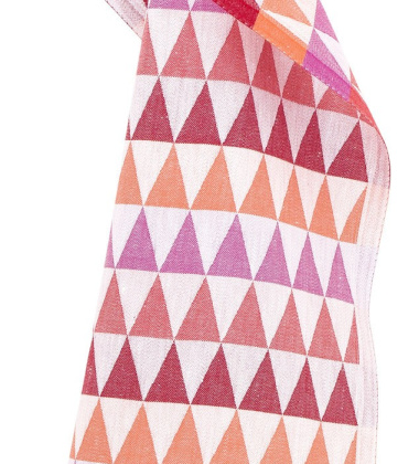 Ścierka kuchenna Harlekiini 46x70 Czerwono-Różowo-Pomarańczowa
