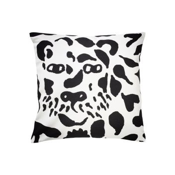 Poszewka na poduszkę 47x47 CHEETAH Cushion Cover Oiva Toikka - White-Black