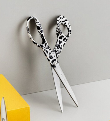 Nożyczki 21 cm CHEETAH Scissors Oiva Toikka Fiskars - White-Black