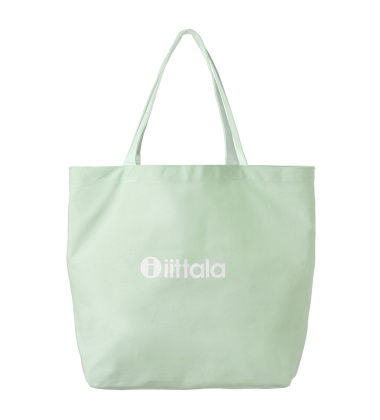 Torba bawełniana IITTALA Canvas Logo Tote Bag 50x38x14 Mint