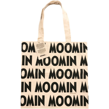 Torba bawełniana MOOMIN Canvas Logo Tote Bag 45x45 Natural