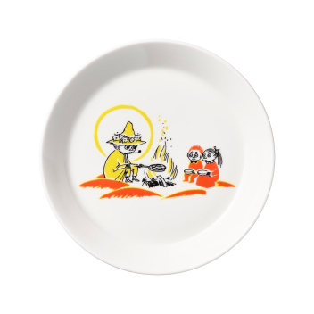 Talerz Muminki 19 cm SNUFKIN Plate Moomin and Red Cross