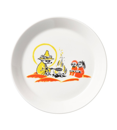 Talerz Muminki 19 cm SNUFKIN Plate Moomin and Red Cross