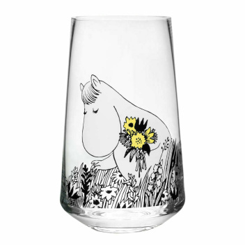 Wazon szklany Muminki 19 cm MOOMIN SUMMER VASE - SNORKMAIDEN