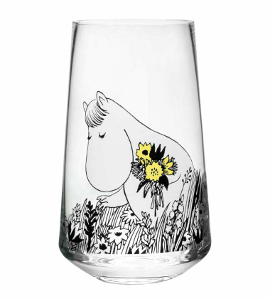 Wazon szklany Muminki 19 cm MOOMIN SUMMER VASE - SNORKMAIDEN