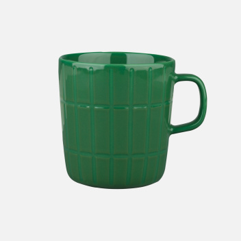 Kubek z porcelany 400 ml TIILISKIVI Oiva Mug Dark Green