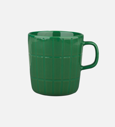 Kubek z porcelany 400 ml TIILISKIVI Oiva Mug Dark Green