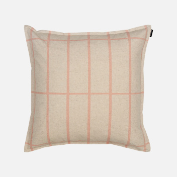 Poszewka lniana na poduszkę 50x50 TIILISKIVI Cushion Cover Linen-Peach