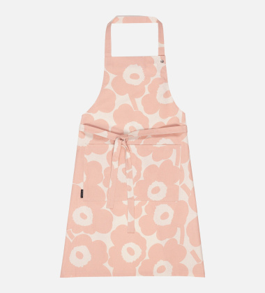 Fartuszek kuchenny lniany 84x85 cm PIENI UNIKKO Apron Cotton-Peach