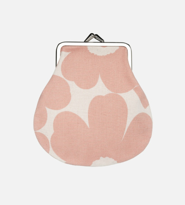 Portmonetka 12x13 PIENI KUKKARO MINI UNIKKO Purse Cotton-Peach