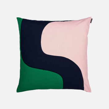 Poszewka na poduszkę 50x50 cm SEIREENI Cushion Cover Dark Blue-Green-Peach