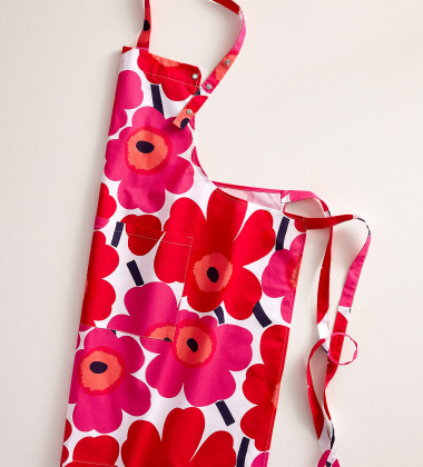 Fartuszek kuchenny 84x85 cm UNIKKO Apron Red-White