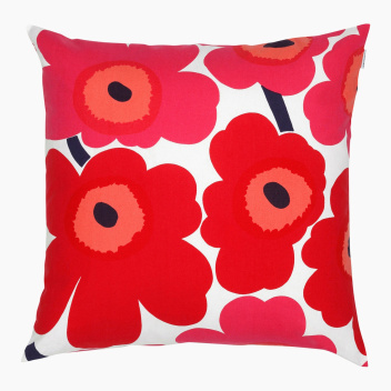 Poszewka na poduszkę 50x50 Pieni UNIKKO Cushion Cover Red-White