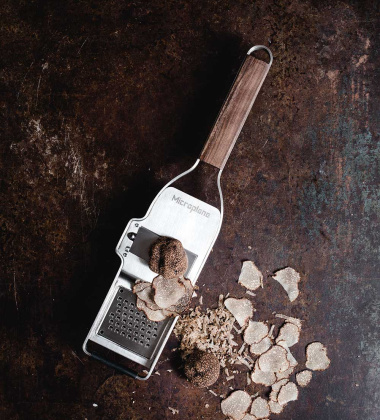 Mandolina do trufli i twardych produktów TRUFFLE TOOL SLICER AND GRATER 2in1 Walnut