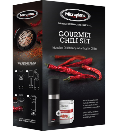 Młynek do papryczek chilli + Przyprawa Birds Eye Chilli GOURMET CHILLI SET