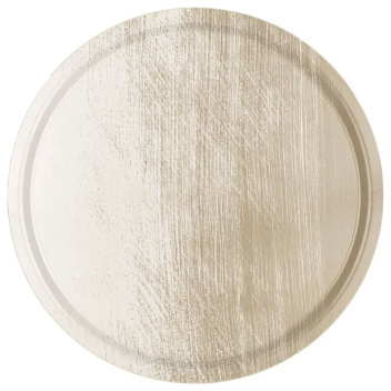 Taca z brzozowej sklejki z melaminą 46 cm KUISKAUS Playwood Tray Grey-Off White