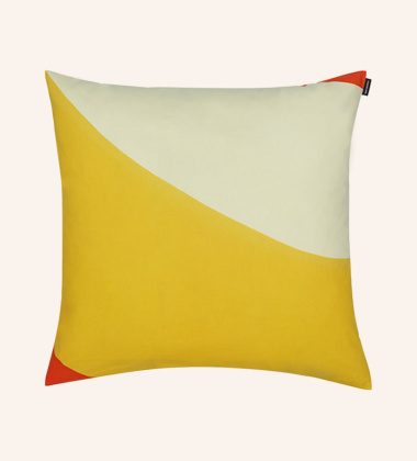 Poszewka na poduszkę 50x50 SAVANNI Cushion Cover Yellow-Red-Light Yellow