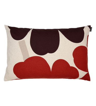 Poszewka na poduszkę lniana 40x60 UNIKKO Cushion Cover Cotton-Red