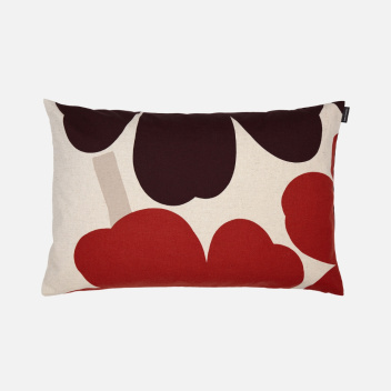 Poszewka na poduszkę lniana 40x60 UNIKKO Cushion Cover Cotton-Red