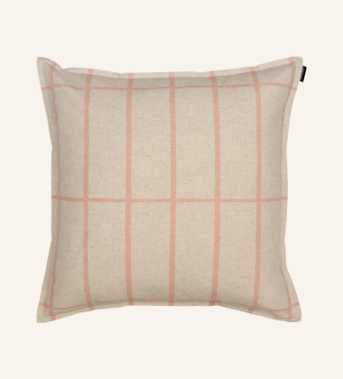 Poszewka lniana na poduszkę 50x50 TIILISKIVI Cushion Cover Linen-Peach