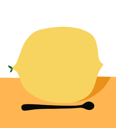 Poster 50x70 CITRON - THE LEMON by Philippe Lareau