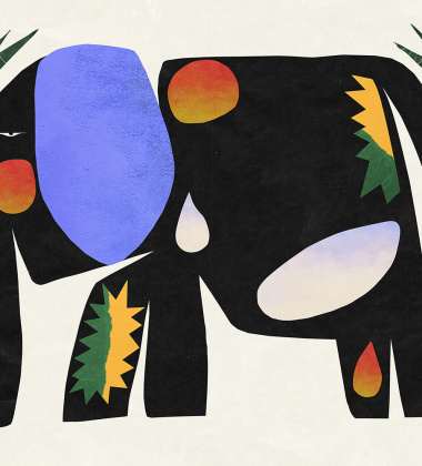 Poster 30x40 AN ELEPHANT THAT NEVER FORGETS - MADO by Imo Sinclair