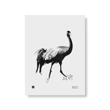 Poster żuraw Teemu Jarvi 30x40 CRANE