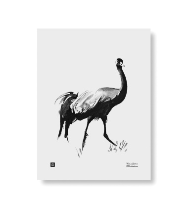 Poster żuraw Teemu Jarvi 30x40 CRANE