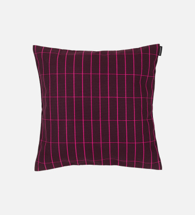 Poszewka na poduszkę 40x40 TIILISKIVI Cushion Cover Dark Red-Pink