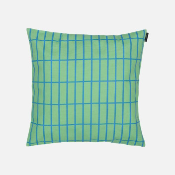 Poszewka na poduszkę 40x40 TIILISKIVI Cushion Cover Light Green-Light Blue