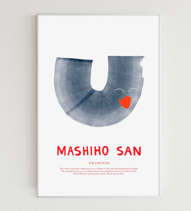 Poster 30x40 MASHIHO-SAN by MADO