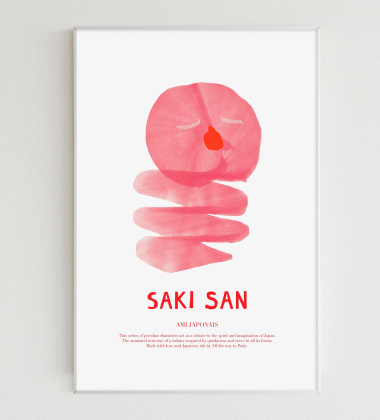 Poster 30x40 SAKI-SAN by MADO