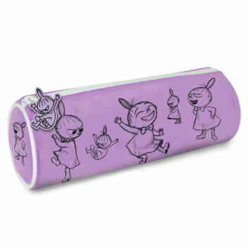 Piórnik muminki - Mała Mi 23x8 VIOLET LITTLE MY Moomin Tube Pencil Case by Anglo-Nordic