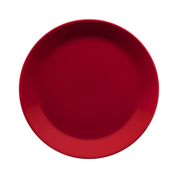 Talerz z porcelany 21 cm TEEMA Plate Cranberry
